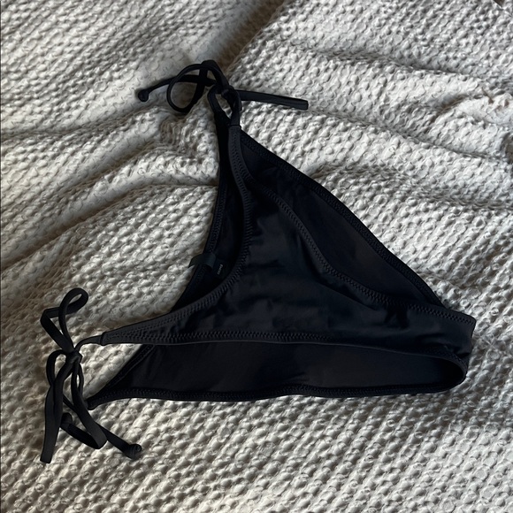 SKIMS Other - SKIMS Black Dip Tie-Side Bikini Bottom